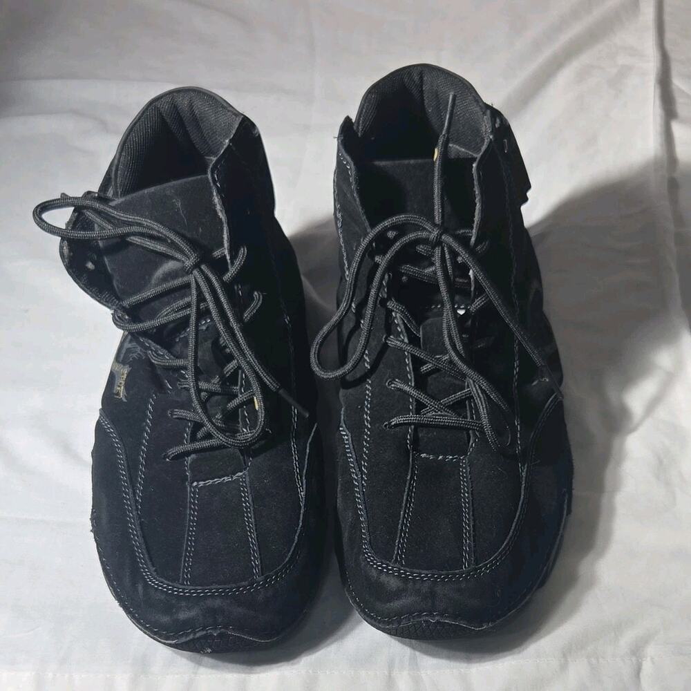 Fashion Sport Transformers Black High Top Lace Up Sneakers for Men